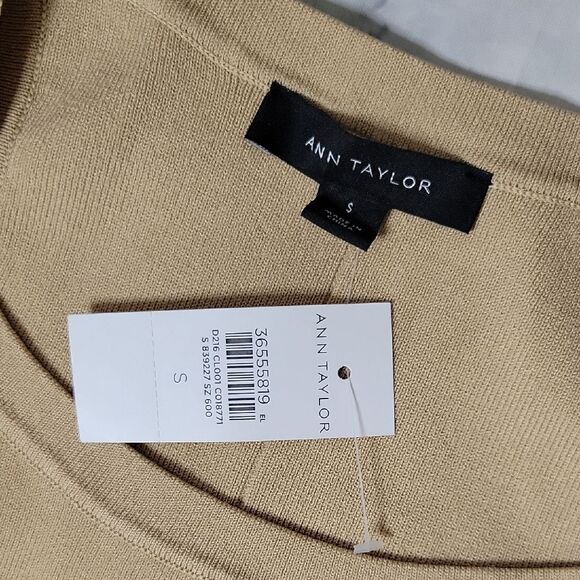 Ann Taylor Tan Midi Dress - Picture 2 of 7